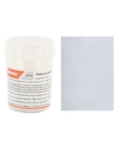 Colorant poudre perlé argent