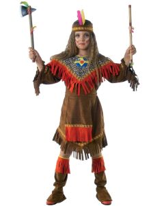 Déguisement fille indienne - Taille 8 ans