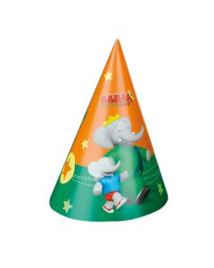 Chapeaux de fête "Babar"  x 6