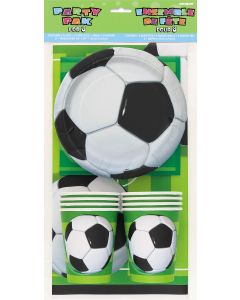Anniversaire 3D Soccer Party - 25 pièces ( pour 8 personnes )