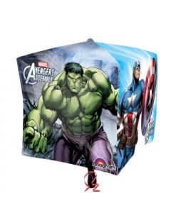 ballon hélium cube avengers