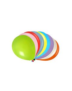 50 ballons latex multicolores