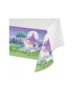 Nappe Anniversaire Licorne Violet