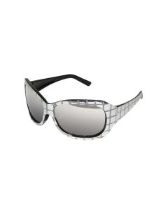 Lunettes plastique disco - argent