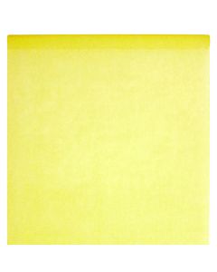 Nappe mariage jaune éco 1.2 m x 10 m