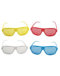 Lunettes plastique barreaux