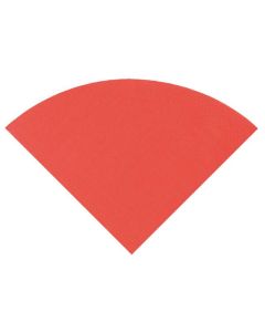 Serviettes rondes - rouge