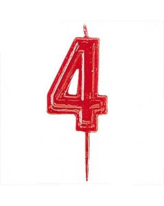 Bougie anniversaire - 4 ans