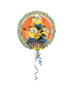 ballon helium musical minions 71 cm