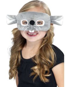 Masque enfant peluche souris