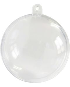 20 Boules transparentes pvc 5 cm - 2