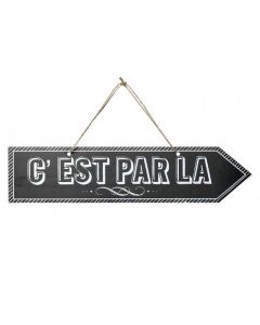 Flèche signalétique "c'est par là"