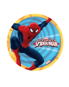 Disque azyme Spiderman - 14,5 cm - 1