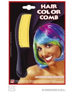 Peigne coloration cheveux - jaune