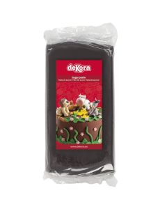 Pâte à sucre noire - 250g