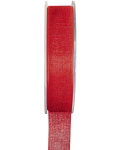 ruban organdi rouge