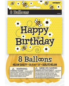 8 ballons Abeille