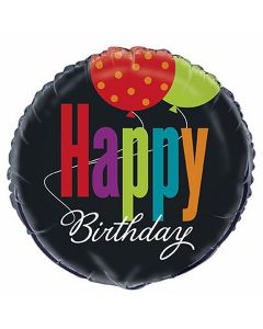 Ballon Hélium - Happy Birthday