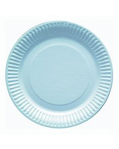 50 assiettes en carton blanches – 23 cm