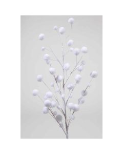 Branche de flocons de neige aux tailles variées