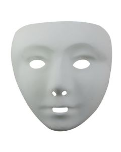 Masque adulte blanc - taille 1