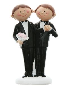 Figurine mariés Mr & Mr - 1