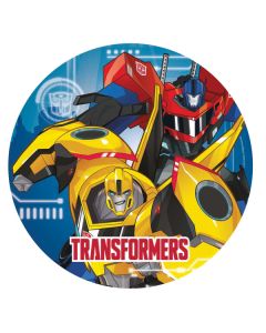 8 Assiettes Transformers - 23 cm
