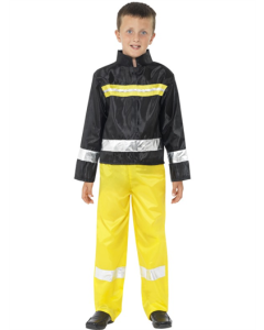 Déguisement garçon pompier - 10/12 ans