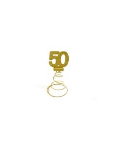 centre table anniversaire 50 ans or