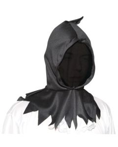 Cagoule visage invisible - noire