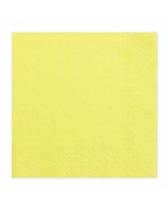 20-serviettes-papier-jaune