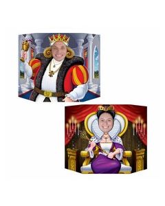 Paravent photobooth roi et reine
