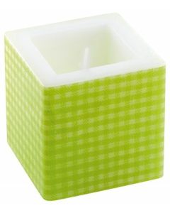 Bougie Cube - vert
