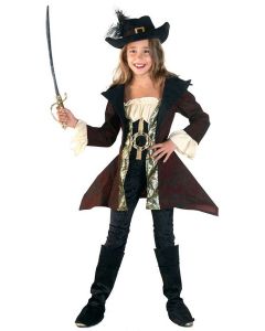 Déguisement fille pirate - 10 ans