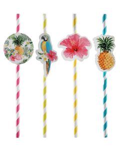 8 pailles tropicales