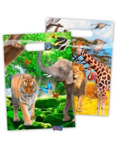 8 sachets de fêtes safari