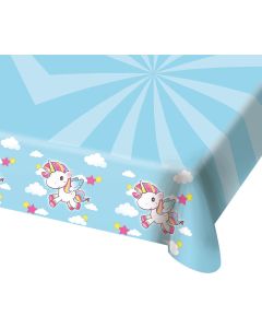 Nappe anniversaire licorne 180 x 130 cm