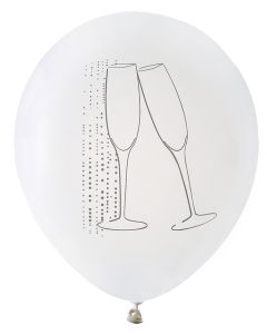 Ballon Champagne Blanc