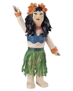 Pinata anniversaire danseuse hawaïenne