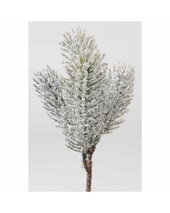 Branche de Noël chic - Neige