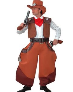Déguisement homme cowboy géant XL