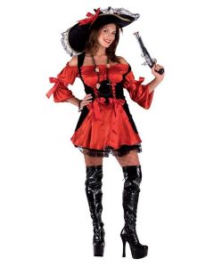 Déguisement adulte femme pirate