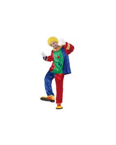Costume homme clown multicolore - Taille XL