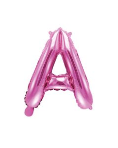 Ballon rose lettre A - 36 cm