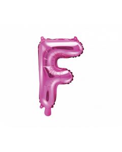 Ballon rose lettre F - 36 cm