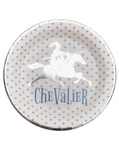 Assiette chevalier carton 22.50 cm (x10)