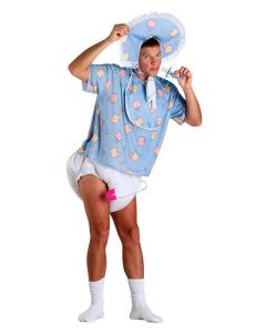 Déguisement adulte bébé avec couche