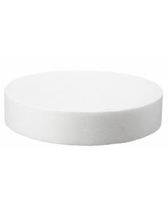 Disque polystyrène 25 x 5 cm