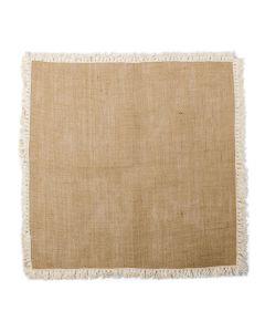 carré de table jute 