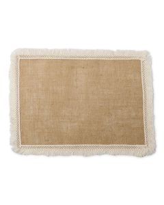 Set de table jute à franges 